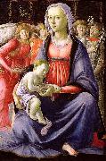 Sandro Botticelli La Vierge et l'Enfant entoures de cinq anges USA oil painting artist